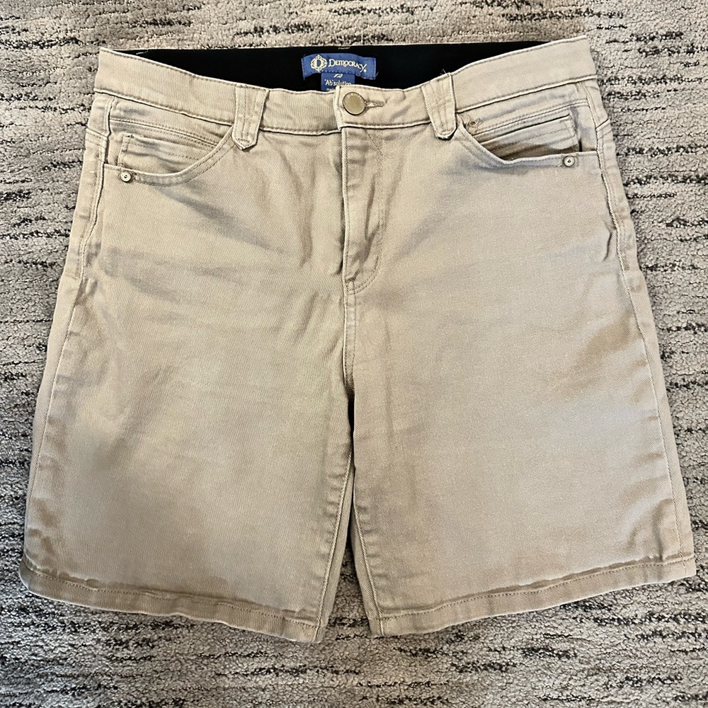 Democracy Ab Solution Bermuda Shorts size 12